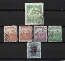 HONGRIE Ca.1916-25: Lot De Neuf* Et Obl. - Gebraucht