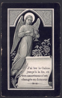 +++ Image Religieuse - Image Pieuse - Faire Part Décès - C. SCAILQUIN - Denis - OBAIX 1843 - SENEFFE 1904  // - Images Religieuses