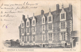 37-PLESSIS LES TOURS-LE CHÂTEAU-N°T2403-G/0185 - Other & Unclassified