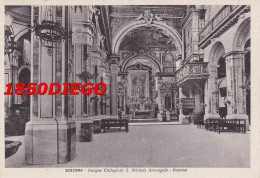 SOLOFRA - INSIGNE COLLEGIATA S. MICHELE ARCANGELO F/GRANDE VIAGGIATA 1947 - Avellino