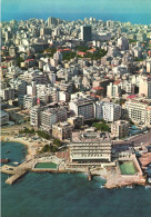 BEIRUT, RIVIERA, HOTEL, ARCHITECTURE, PORT, BOATS, RESORT, LEBANON, POSTCARD - Liban