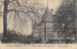 37-AZAY LE RIDEAU-LE CHÂTEAU-N°T2403-F/0253 - Azay-le-Rideau