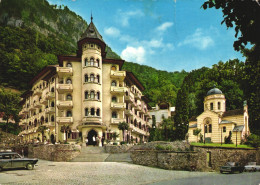 HERCULANE, HOTEL CERNA, ARCHITECTURE, CAR, ROMANIA, POSTCARD - Romania