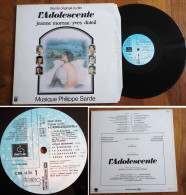 RARE LP 33t RPM (12") BOF OST «L'ADOLESCENTE» (Philippe Sarde, Jeanne Moreau, FRANCE 1979 - Música De Peliculas