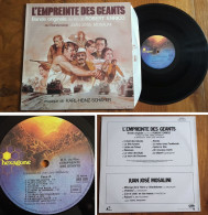 RARE LP 33t RPM (12") BOF OST «L'EMPREINTE DES GEANTS» (Karl Heinz Schäfer) FRANCE 1980 - Musica Di Film