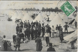 Camp De CHALONS SUR MARNE. Un Coin Du Campement - Camp De Châlons - Mourmelon