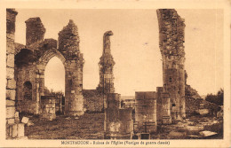 55-MONTFAUCON-RUINES DE L EGLISE-N°T2405-C/0107 - Other & Unclassified