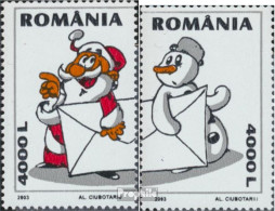 Rumänien 5774-5775 (kompl.Ausg.) Postfrisch 2003 Weihnachten - Nuevos