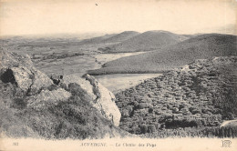 63-PANORAMA DE LA CHAINE DES PUYS-N°T2405-G/0107 - Other & Unclassified