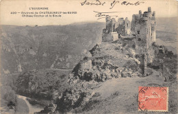 63-CHATEAUNEUF LES BAINS-CHÂTEAU ROCHER -N°T2405-G/0083 - Other & Unclassified