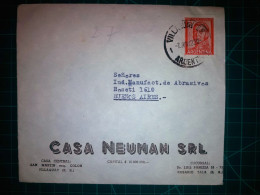 ARGENTINE, Enveloppe Appartenant à "CASA NEUMAN SRL" Circulée Avec Timbre-postal (San Martin). Années 1960. - Usados