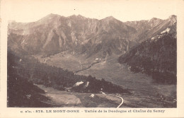 63-PANORAMA DE LA CHAINE DU SANCY-N°T2405-F/0145 - Sonstige & Ohne Zuordnung