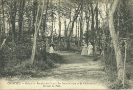 28  CHARTRES - MAISON DE RETRAITE DES DAMES DES SACRES COEURS ET DE L' ADORATION - UN COIN DU PARC (ref 8225) - Chartres