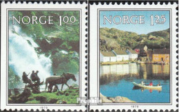 Norwegen 795Dl-796Dl (kompl.Ausg.) Postfrisch 1979 Landschaften - Neufs