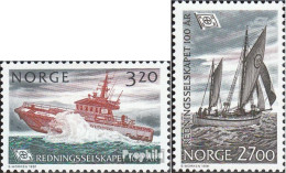 Norwegen 1066-1067 (kompl.Ausg.) Postfrisch 1991 NSSR - Unused Stamps