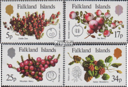 Falklandinseln 382-385 (kompl.Ausg.) Postfrisch 1983 Früchte - Falklandinseln