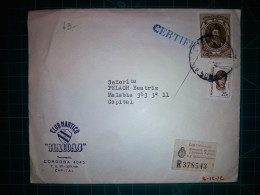 ARGENTINE, Enveloppe Appartenant Au "CLUB NAUTICO HACOAJ" Circulée Avec Timbre-postal (San Martin). Années 1960. - Gebraucht