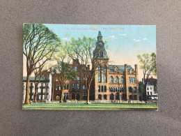 City Hall And Court House, New Haven, Connecticut Carte Postale Postcard - New Haven