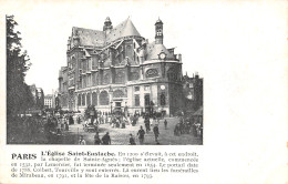 75-PARIS-IER-EGLISE SAINT EUSTACHE-N°T2408-B/0335 - Distretto: 01