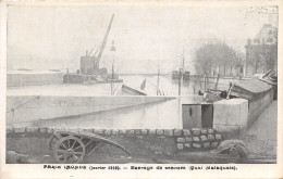 75-PARIS-CRUE DE LA SEINE-N°T2408-B/0017 - De Overstroming Van 1910