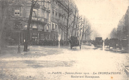 75-PARIS-CRUE DE LA SEINE-N°T2408-A/0391 - De Overstroming Van 1910