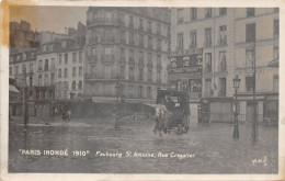 75-PARIS-CRUE DE LA SEINE-N°T2408-A/0353 - De Overstroming Van 1910