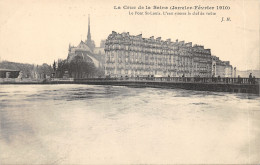 75-PARIS-CRUE DE LA SEINE-N°T2408-A/0345 - De Overstroming Van 1910