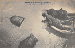 75-PARIS-CRUE DE LA SEINE-N°T2408-A/0341 - De Overstroming Van 1910