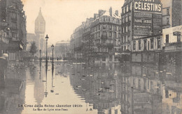 75-PARIS-CRUE DE LA SEINE-N°T2408-A/0339 - De Overstroming Van 1910