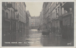75-PARIS-CRUE DE LA SEINE-N°T2408-A/0361 - De Overstroming Van 1910
