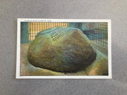 Plymouth Rock, Plymouth, Massachusetts Carte Postale Postcard - Andere & Zonder Classificatie