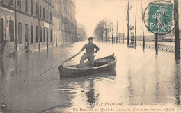 75-PARIS-CRUE DE LA SEINE-N°T2408-A/0295 - De Overstroming Van 1910