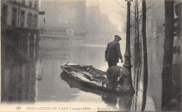 75-PARIS-CRUE DE LA SEINE-N°T2408-A/0247 - De Overstroming Van 1910
