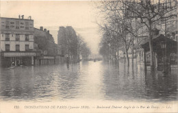 75-PARIS-CRUE DE LA SEINE-N°T2408-A/0249 - De Overstroming Van 1910