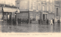 75-PARIS-CRUE DE LA SEINE-N°T2408-A/0219 - Alluvioni Del 1910