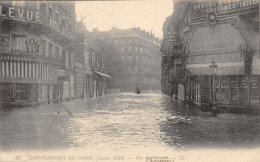 75-PARIS-CRUE DE LA SEINE-N°T2408-A/0207 - De Overstroming Van 1910