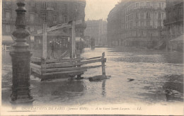 75-PARIS-CRUE DE LA SEINE-N°T2408-A/0217 - Alluvioni Del 1910