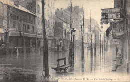 75-PARIS-CRUE DE LA SEINE-N°T2408-A/0193 - De Overstroming Van 1910