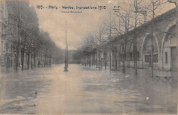 75-PARIS-CRUE DE LA SEINE-N°T2408-A/0161 - La Crecida Del Sena De 1910