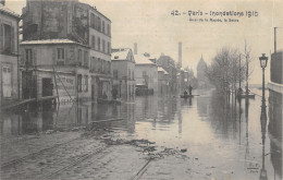 75-PARIS-CRUE DE LA SEINE-N°T2408-A/0151 - Überschwemmung 1910