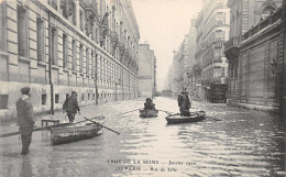 75-PARIS-CRUE DE LA SEINE-N°T2408-A/0107 - Überschwemmung 1910