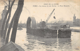 75-PARIS-CRUE DE LA SEINE-N°T2408-A/0095 - Überschwemmung 1910