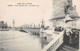 75-PARIS-CRUE DE LA SEINE-N°T2408-A/0031 - Alluvioni Del 1910