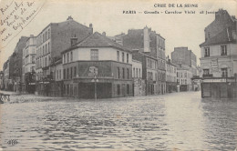 75-PARIS-CRUE DE LA SEINE-N°T2408-A/0019 - Alluvioni Del 1910