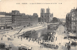 75-PARIS-VI-LE QUAI SAINT MICHEL-N°T2408-E/0073 - Arrondissement: 06