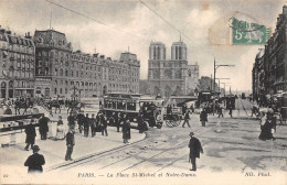 75-PARIS-V-PLACE SAINT MICHEL-N°T2408-D/0389 - District 05