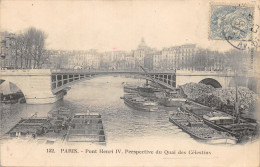 75-PARIS-IV-PONT HNERI IV-N°T2408-C/0395 - Distretto: 04