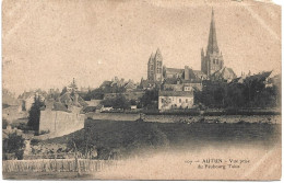 CPA 71 - AUTUN - VUE PRISE DU FAUBOURG - Autun