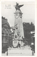 75-PARIS-XX-MONUMENT DE GAMBETTA-N°T2408-H/0201 - Distretto: 20