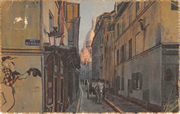 75-PARIS-XVIII-LA RUE SAINT RUSTIQUE-N°T2408-H/0059 - Légumes